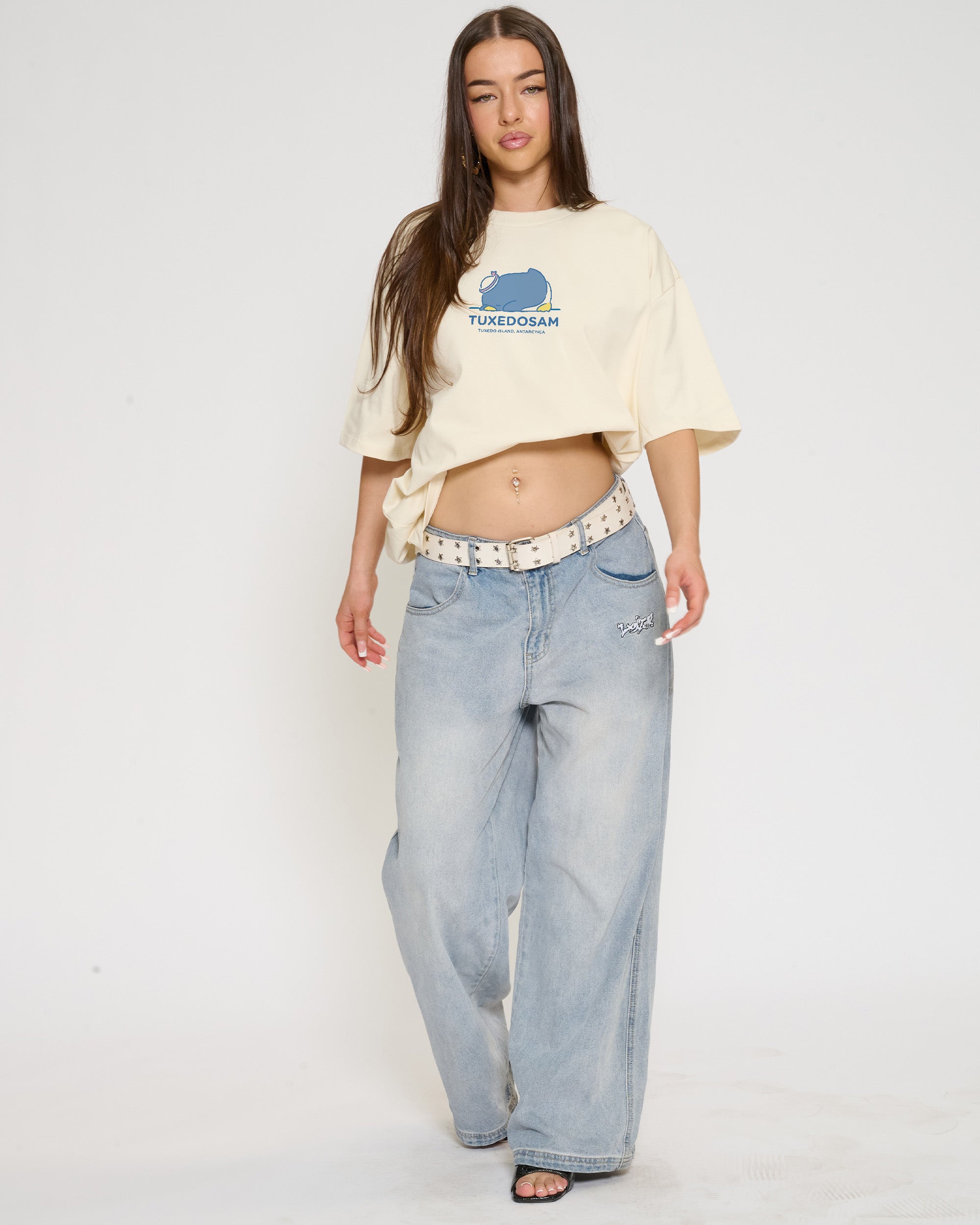 Tuxedosam Staying Cool Oversized Tee