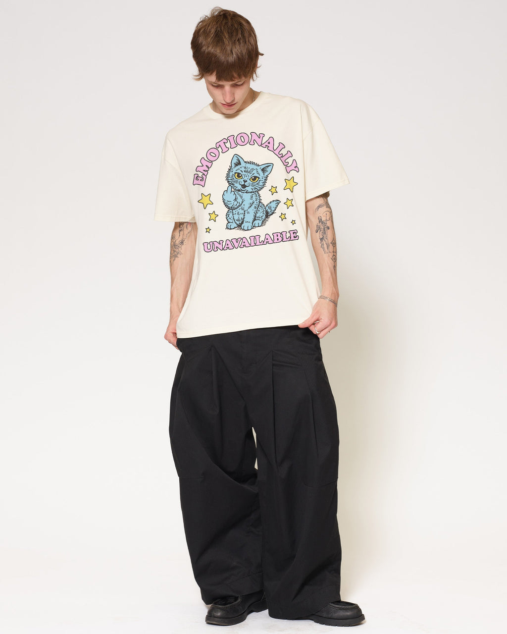 Emotionally Unavailable Cat T-Shirt