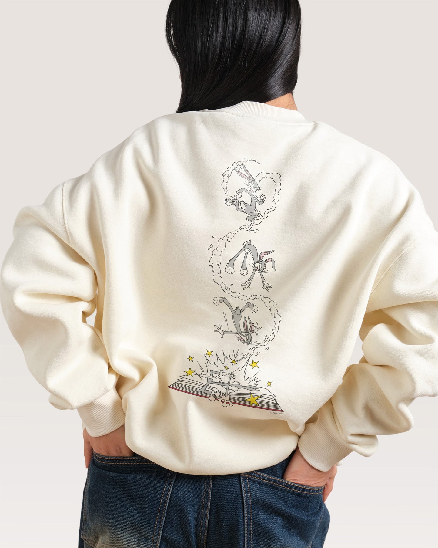 Bugs Bunny Book Crash Sweatshirt