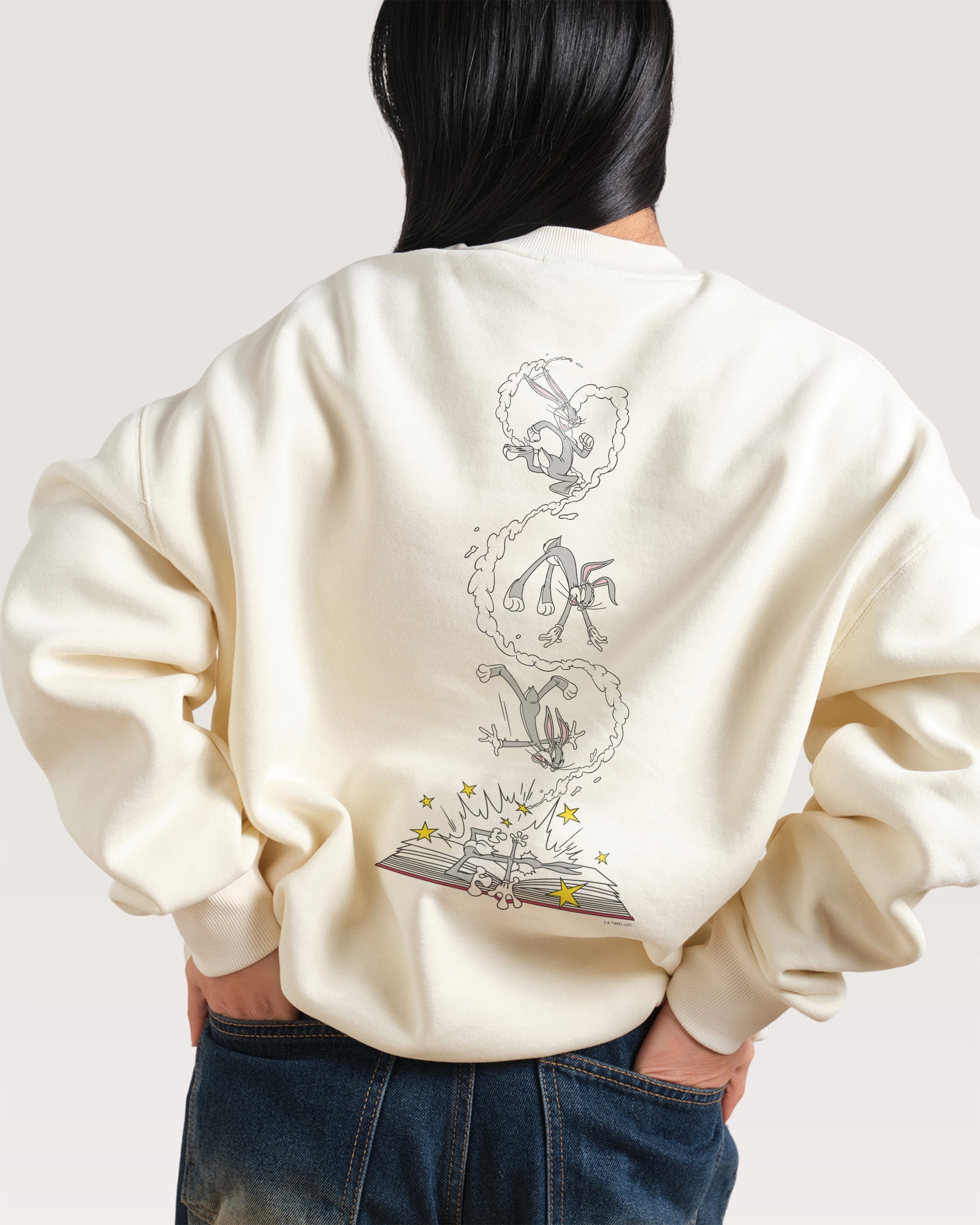 Bugs Bunny Book Crash Sweatshirt