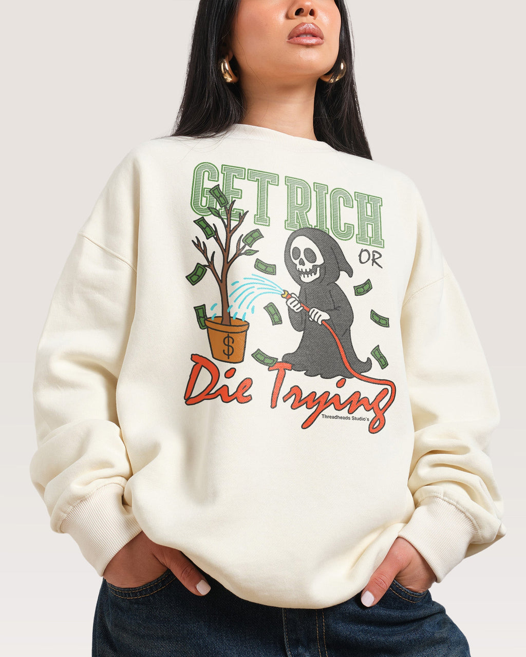 Get Rich or Die Trying Sweatshirt