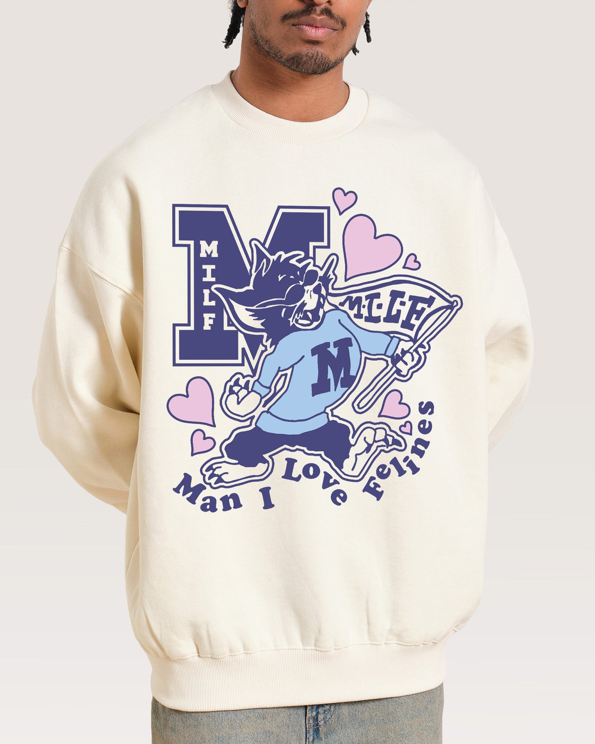 Milf Mascot Sweatshirt