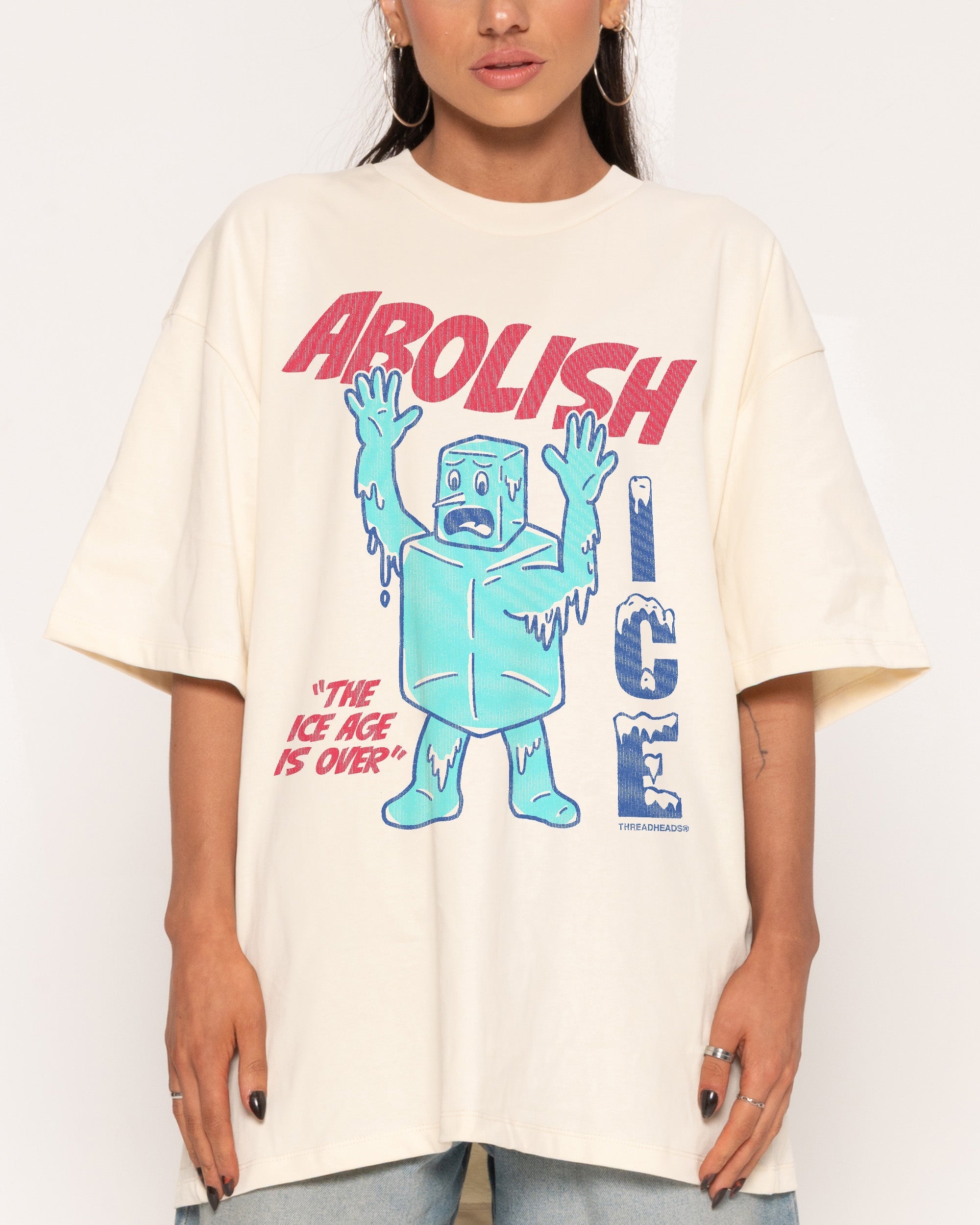 Abolish ICE Oversized Tee