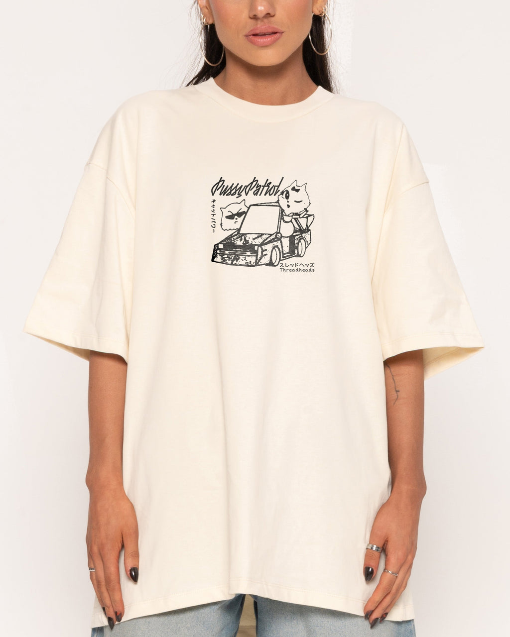 Pussy Patrol Oversized Tee