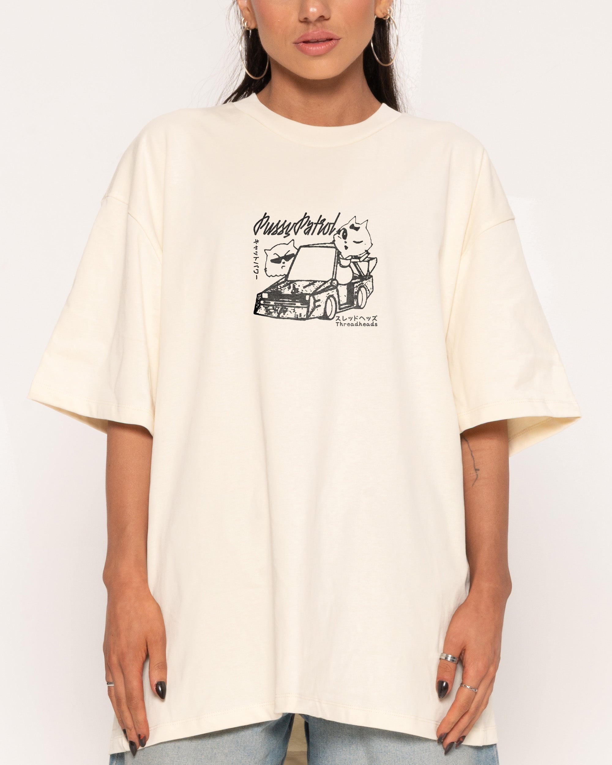 Pussy Patrol Oversized Tee