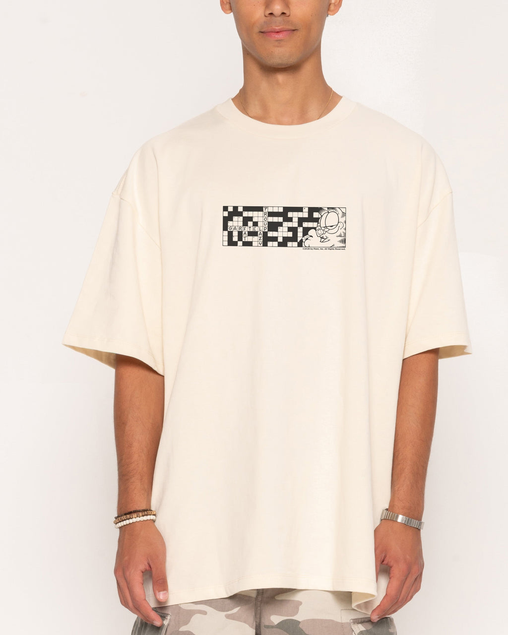 Cross Cat Oversized Tee