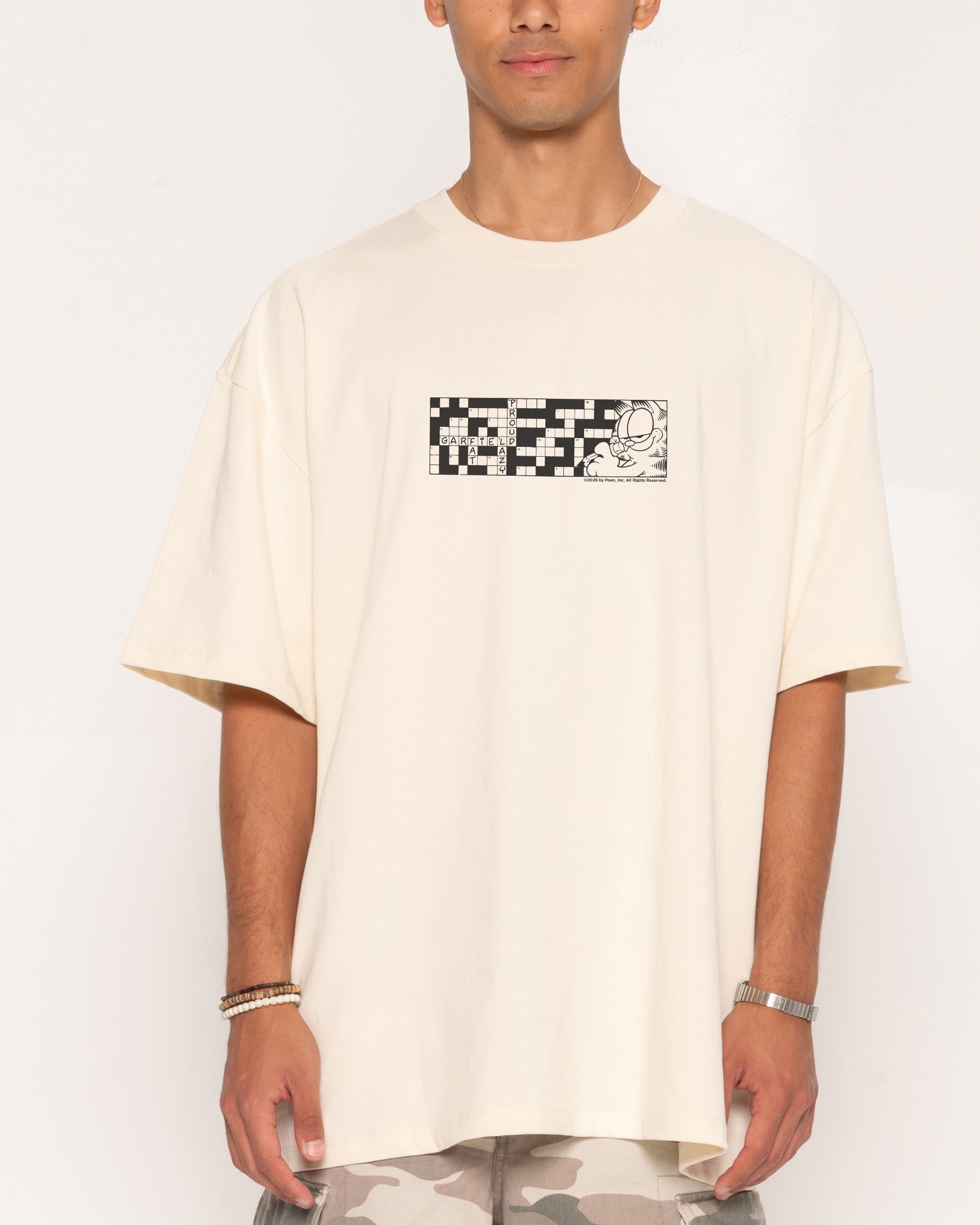 Cross Cat Oversized Tee