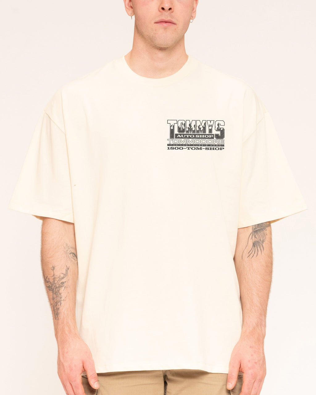 Tommy's Auto Shop Oversized Tee