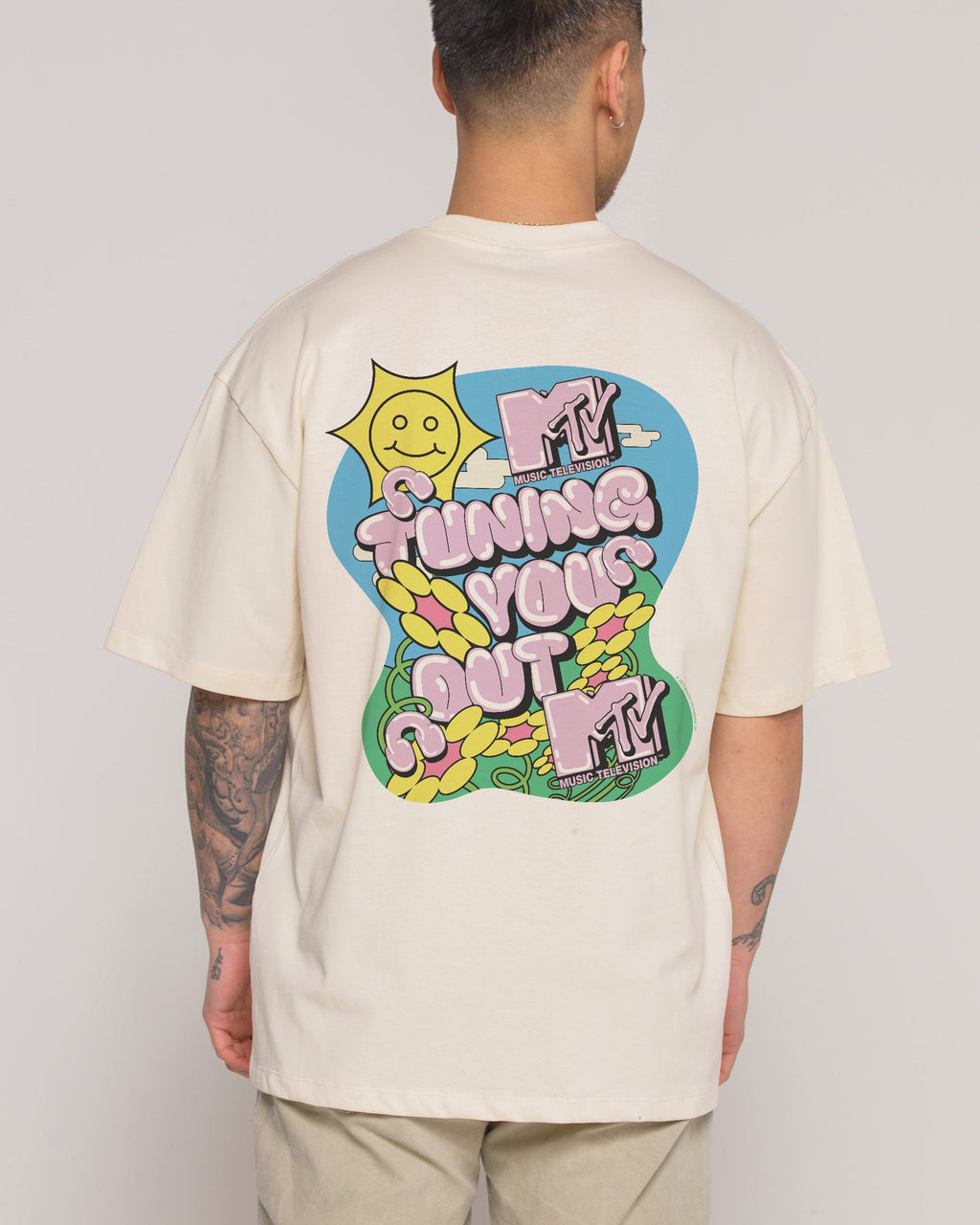 Tuning You Out Oversized Tee