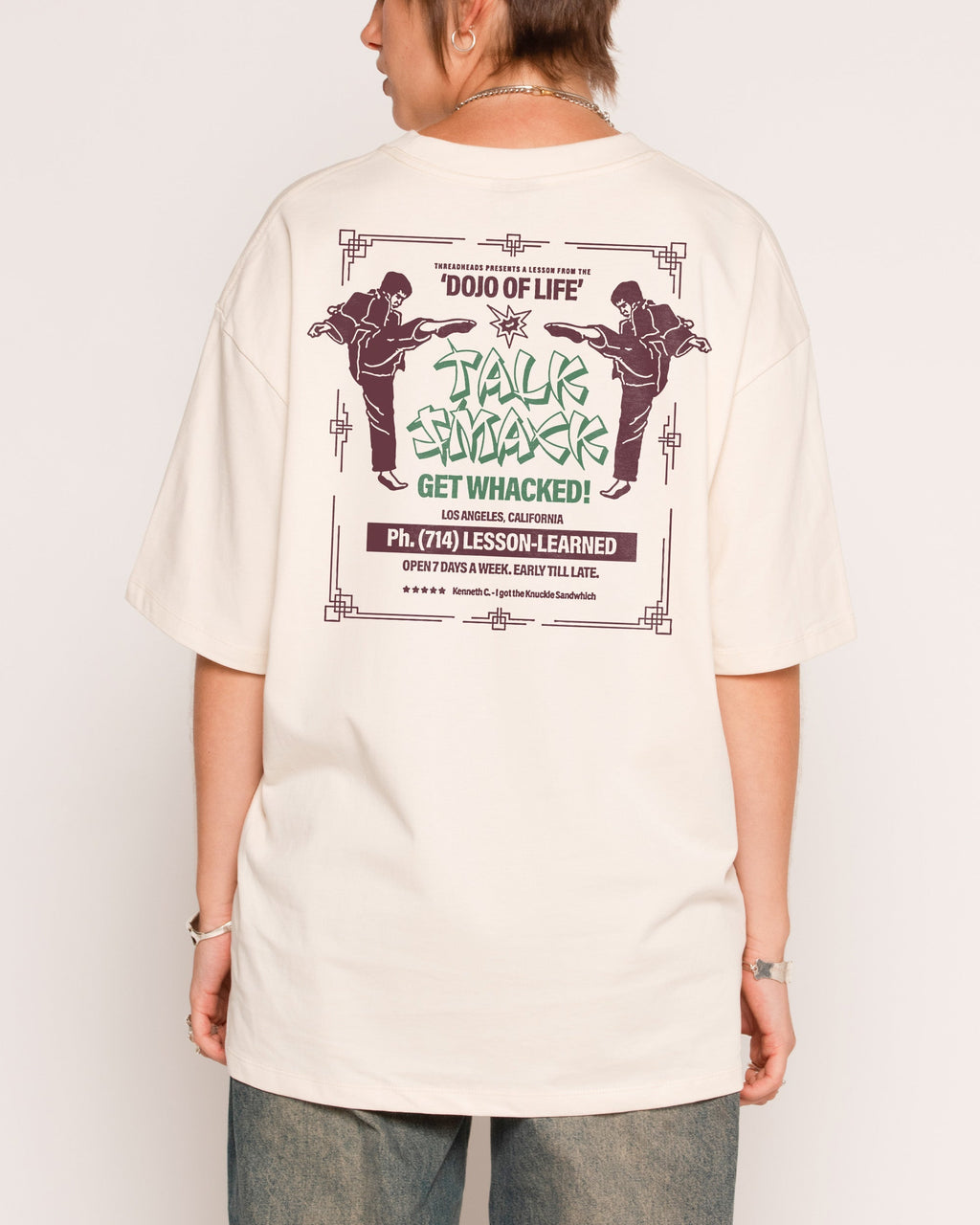 Talk Smack Oversized Tee