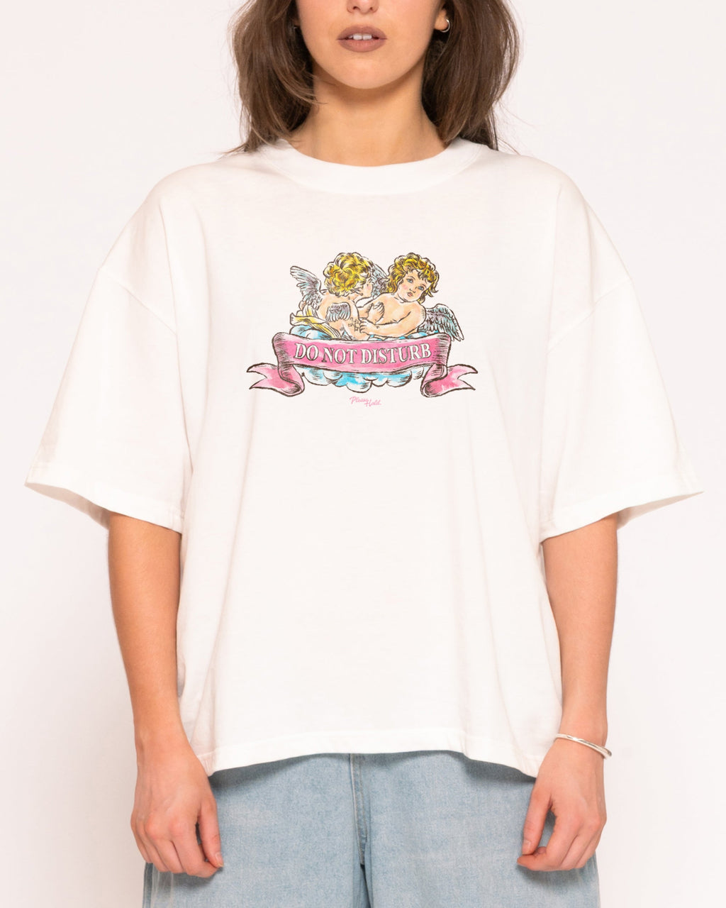 Do Not Disturb Boxy Crop Tee