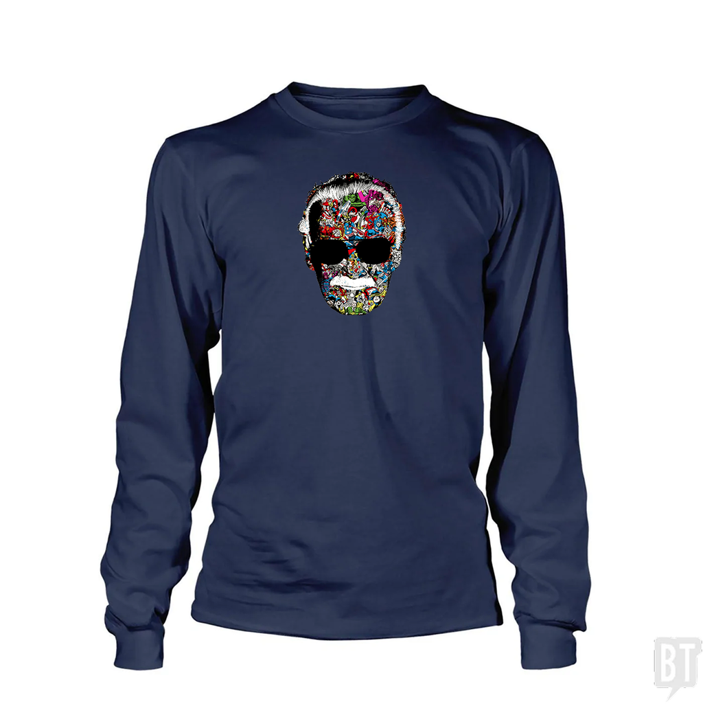 Stan Lee Man of Many Faces Long Sleeve