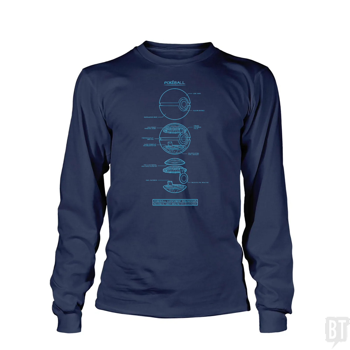Pokeball  Long Sleeve