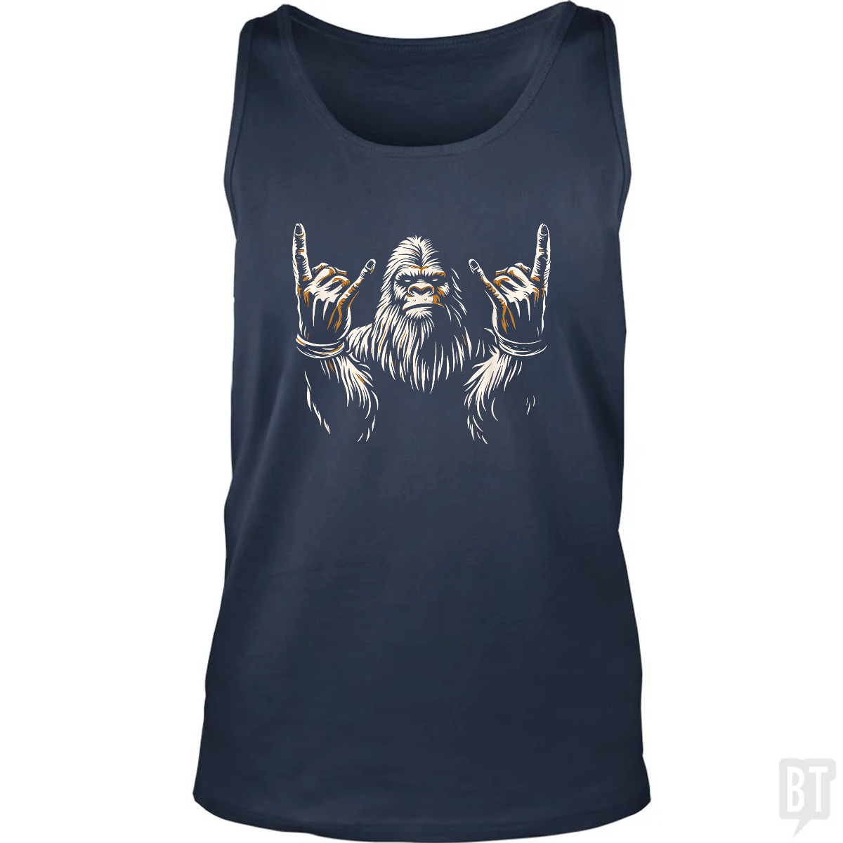Bigfoot Rock On Tank Top