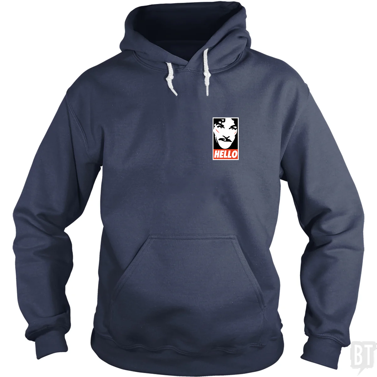 Hello Left Chest Hoodie