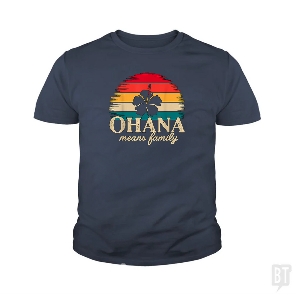 Ohana Means Family Kids Shirt