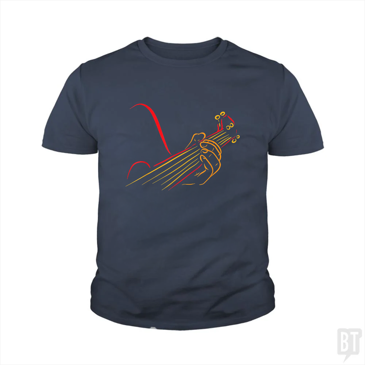 Playing Guitar Music Life Kids Shirt