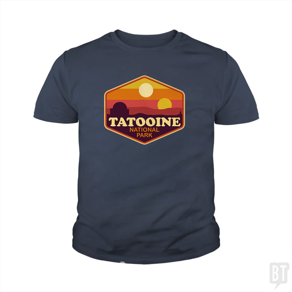 Tatooine National Park Kids Shirt