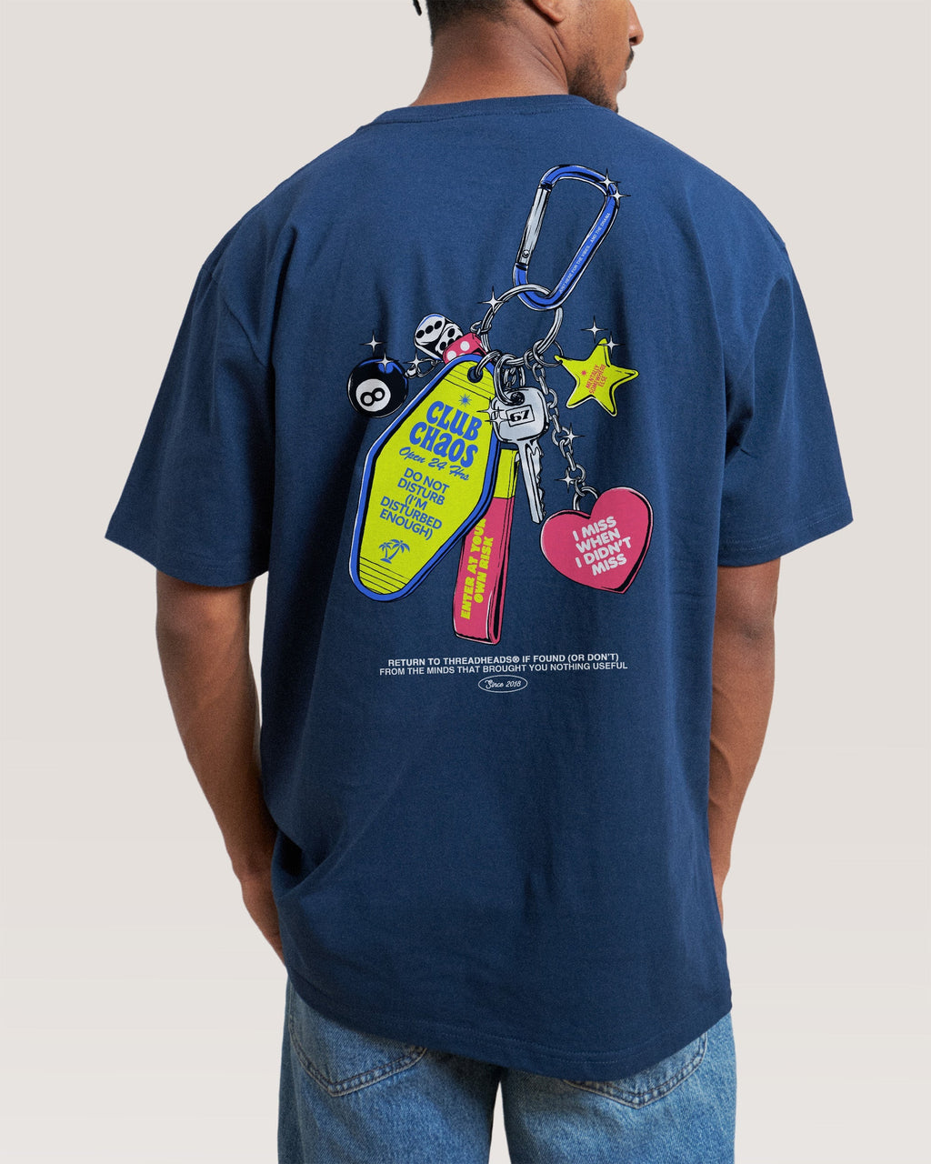 Club Chaos Key Chain T-Shirt