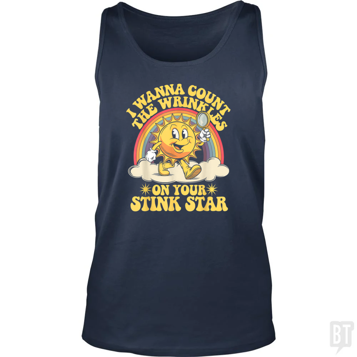 I Wanna Count the Wrinkles Tank Top