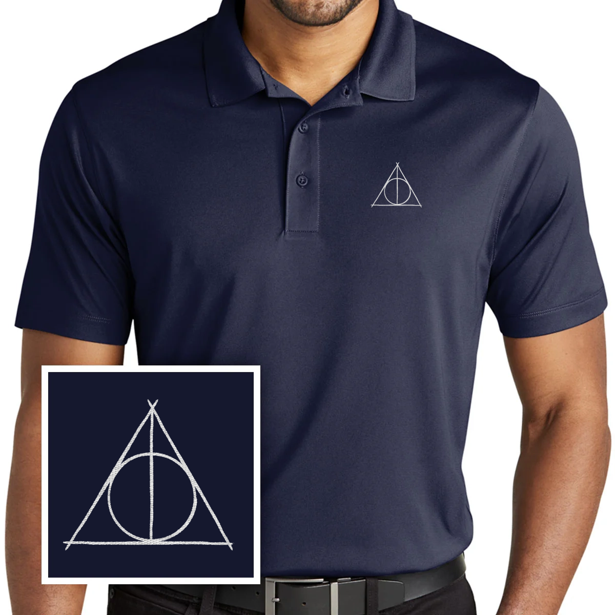 Deathly Hallows Polo Shirt
