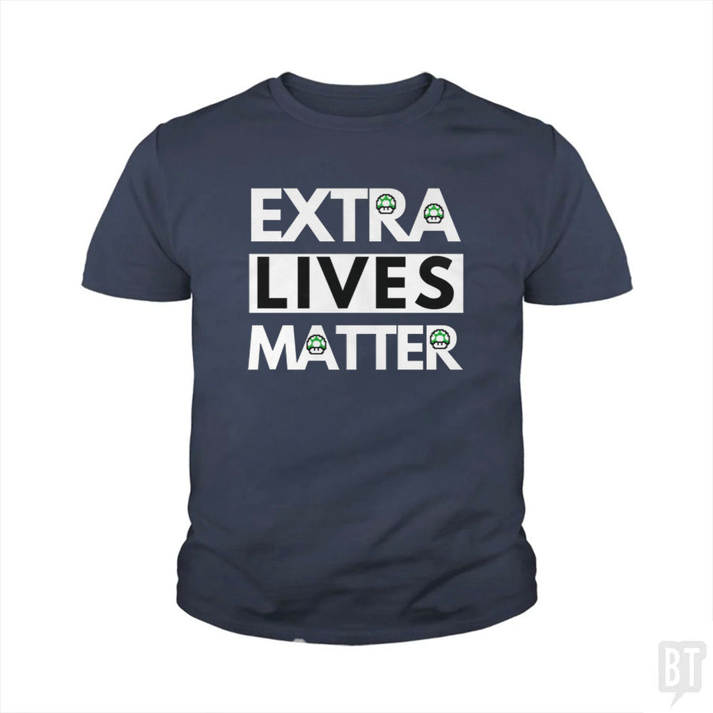 Extra Lives Matter Kids Shirt