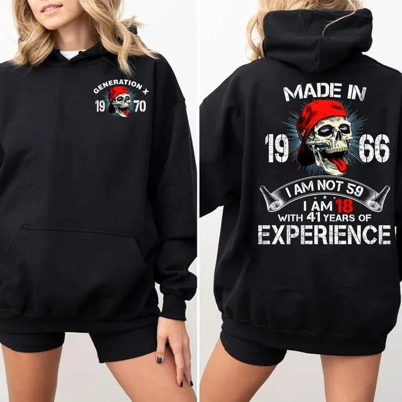 New Two Sided Customize Gen X Proud Member Fck Your Feelings T Inspired Funny Saying Sarcasm Quote Badass Generation FAFOT T-Shirts