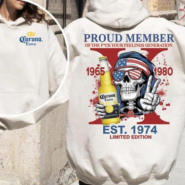 New Version Customize Gen X Limited Beer Raised Hose Water Inspired Funny Saying Sarcasm Quotes Badass Generation FAFOT T-Shirts