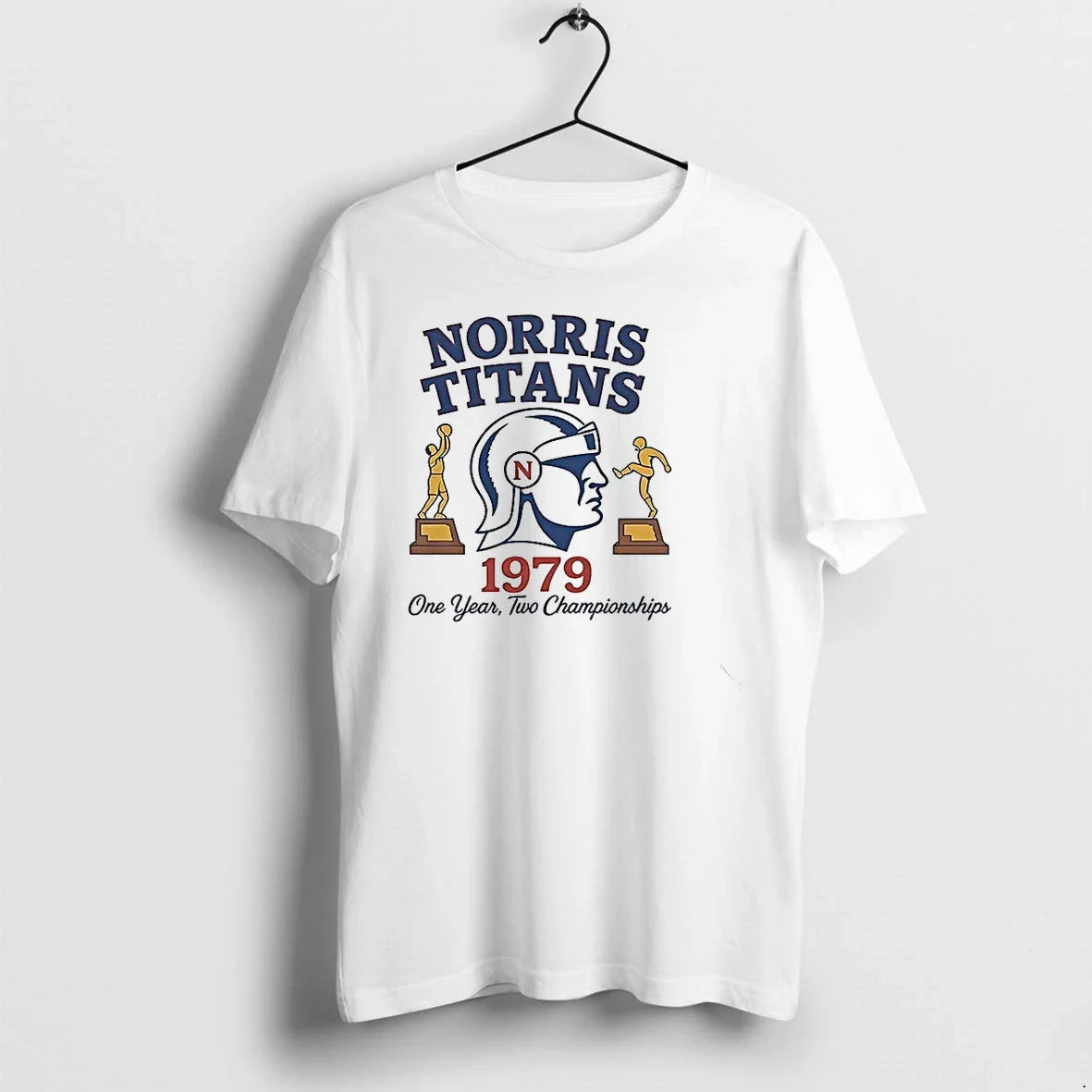 Norris Titans 1979 One Year Two Championship Tshirts Sweater