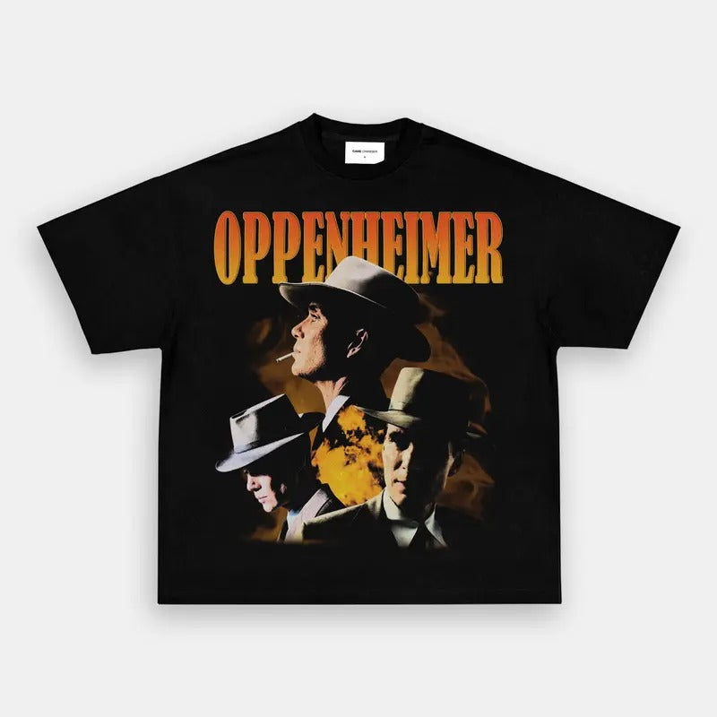 OPPENHEIMER Trending Movie Vintage 90s Movie Fans Him Her Urbanwear Shirt Casual Fabricstyle{N002}2 T-Shirts
