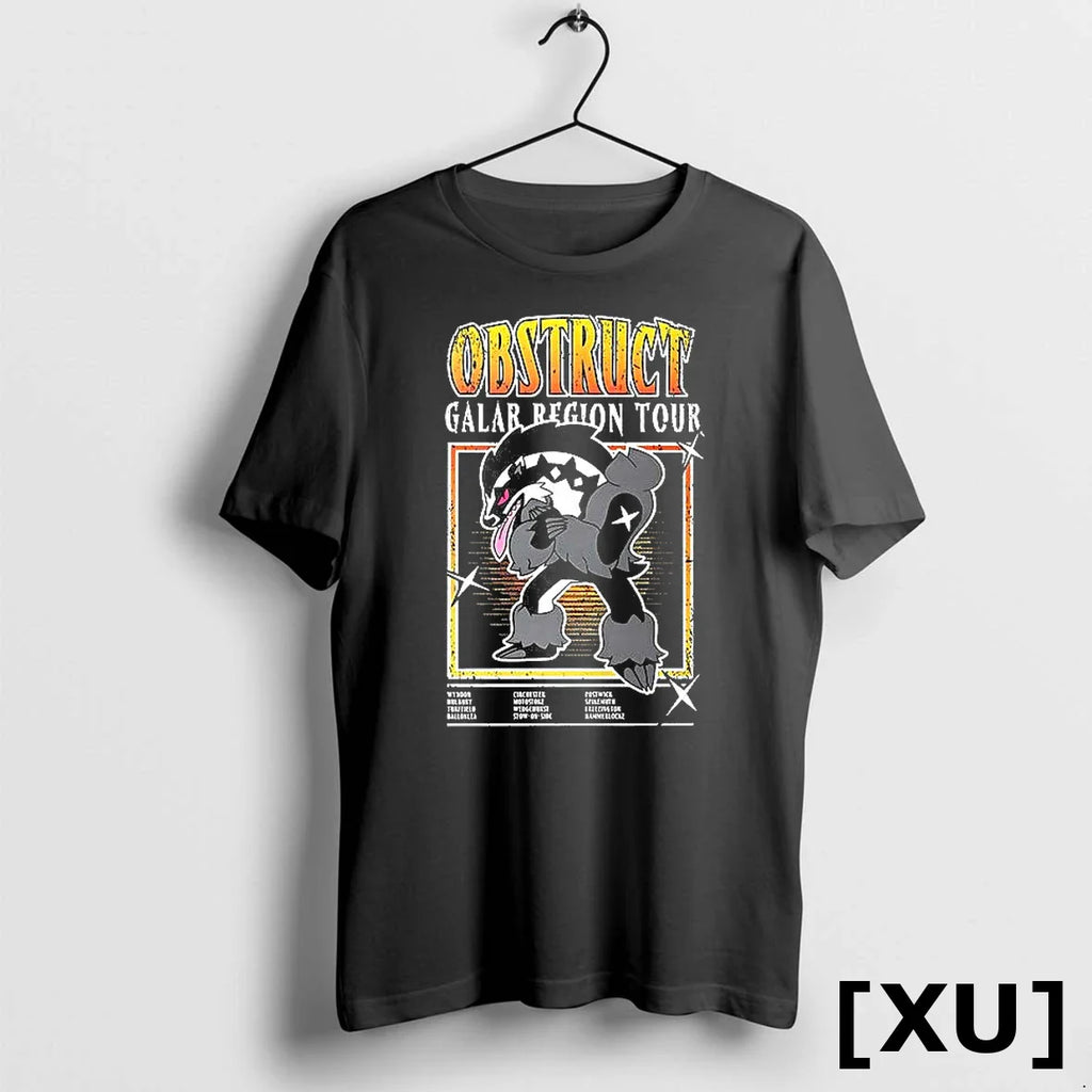 Obstruct Galar Region Tour Tshirts Sweater