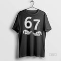 Official 6 7 Meme Funny Hands Shirt