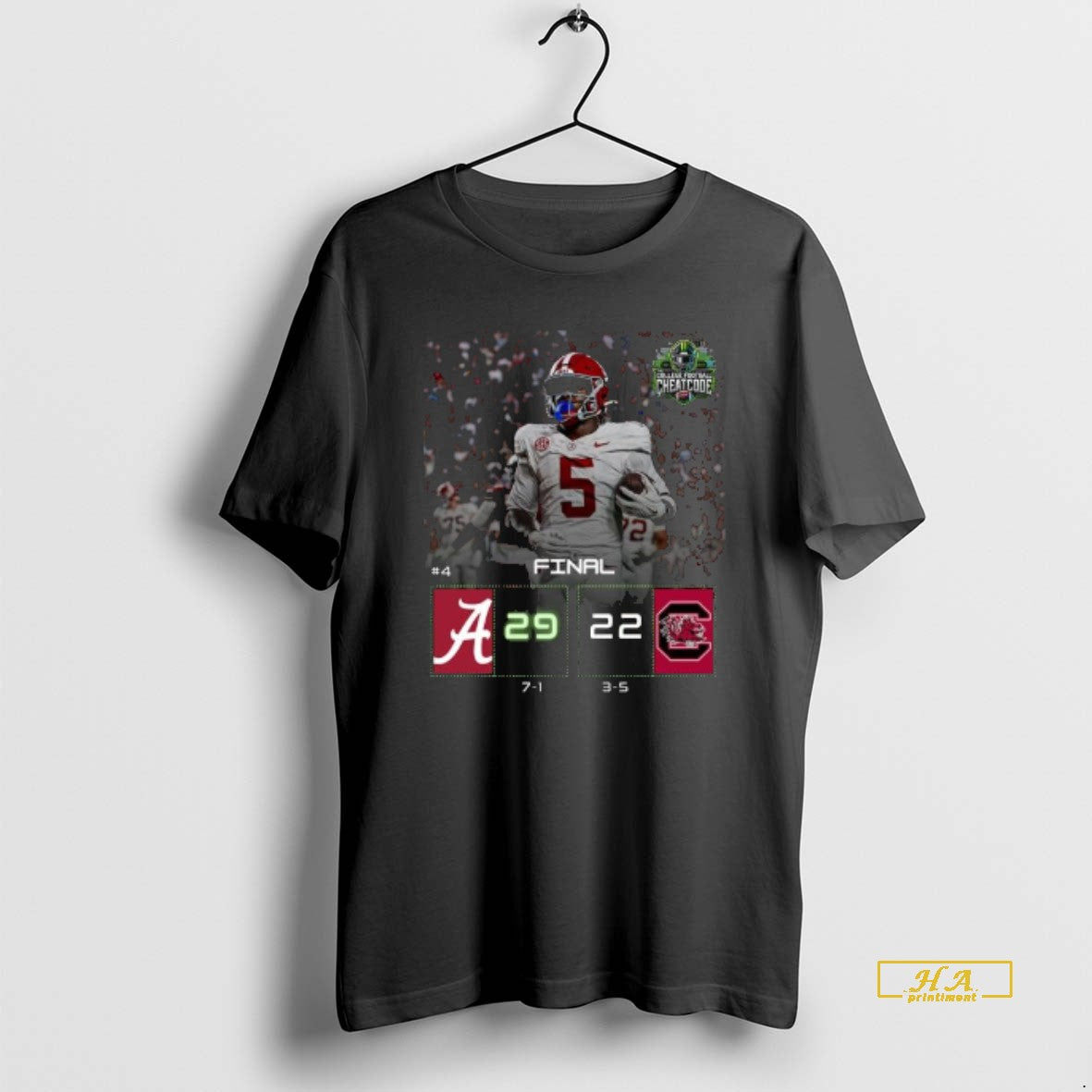 Official Alabama Wins 29 22 South Carolina 2025 Gameday Football