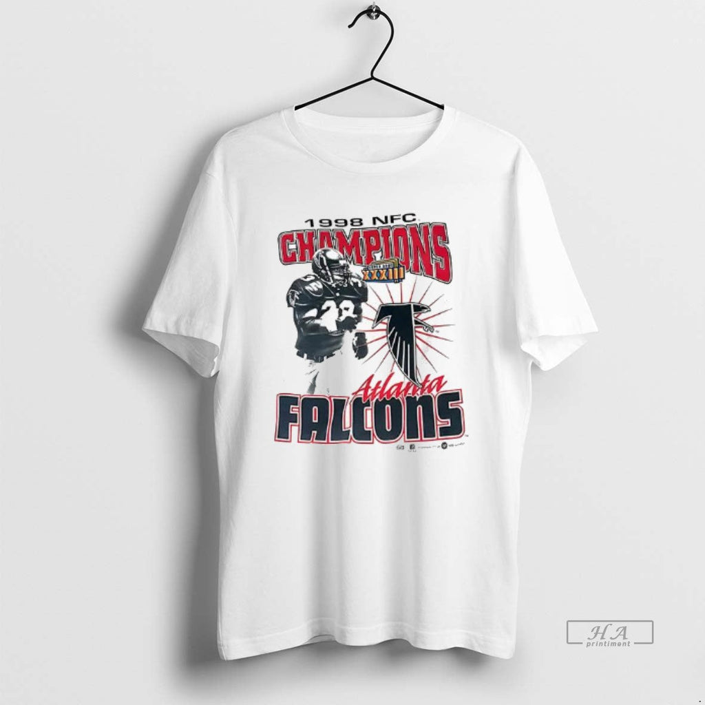 Official Atlanta Falcons 1998 Nfc Champions Vintage