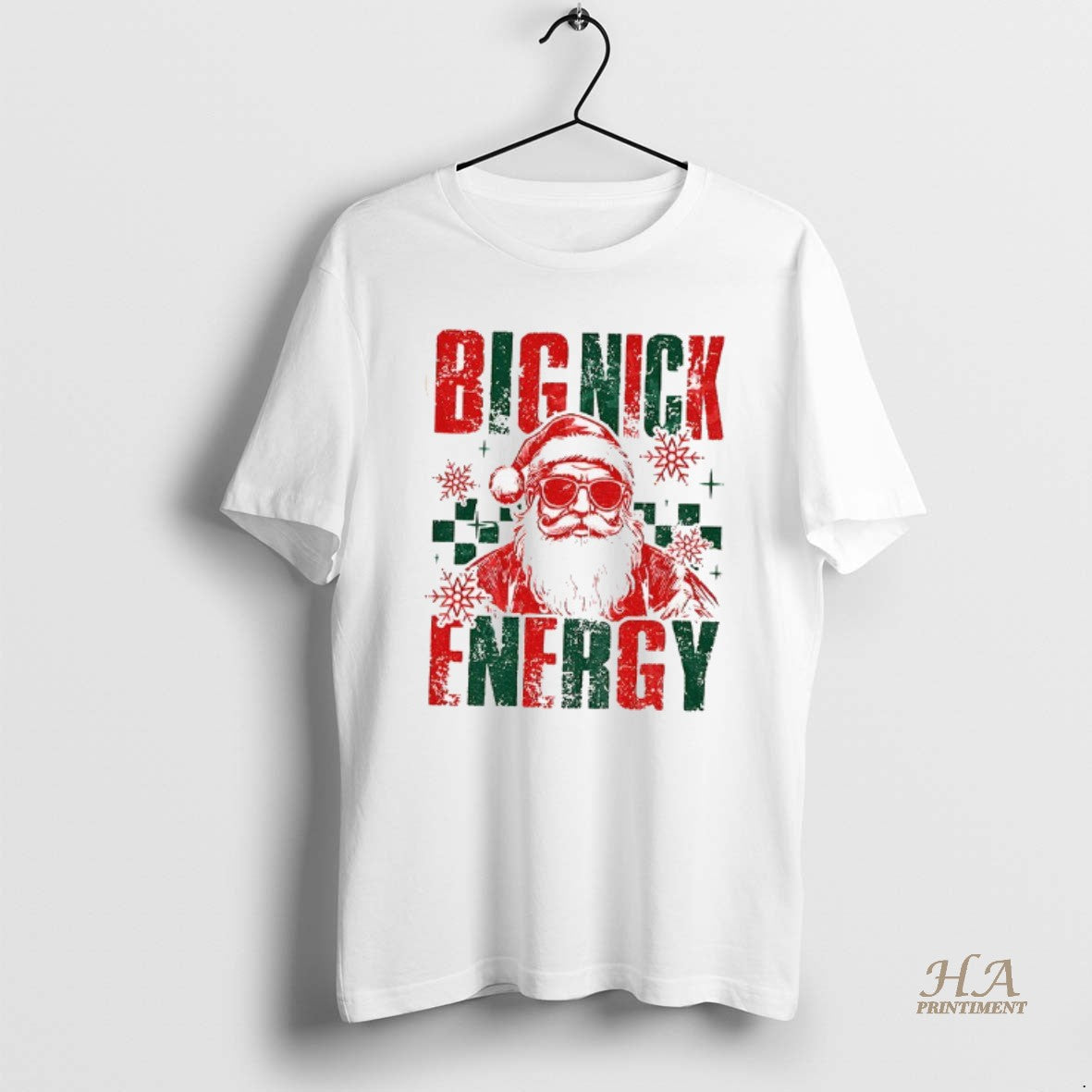 Official Big Nick Energy Funny Santa Claus Christmas 2025