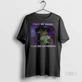 Official Call Me Magic Cuz I Be Gathering The Frog Mage Wizard Gamer Shirt