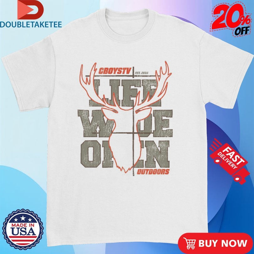 Cboystv Outdoors Est 2016 Crosshairs Tee Unisex T-shirt, Sweatshirt, Hoodie (1)