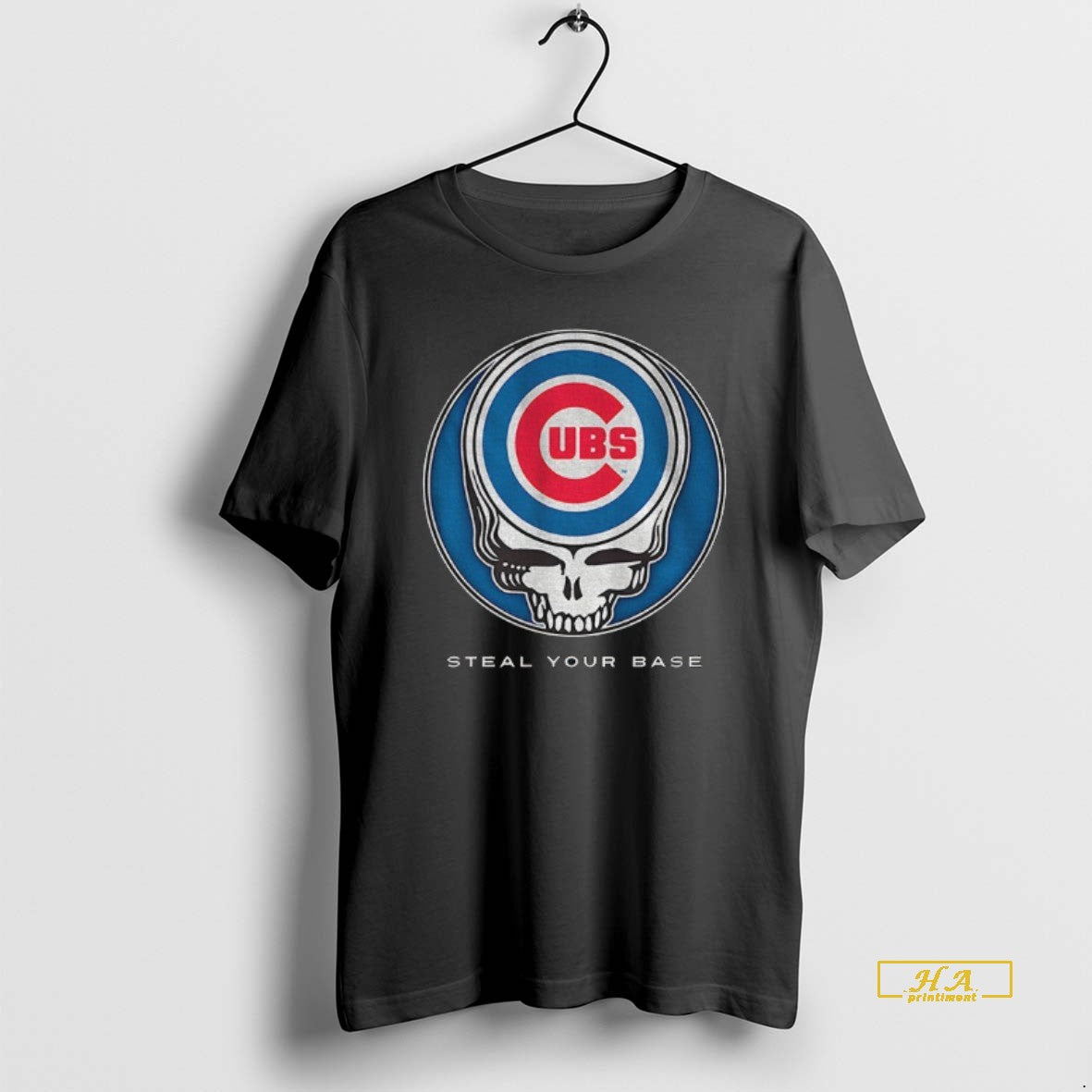 Official Chicago Cubs Steal Your Base Grateful Dead Skull Mlb
