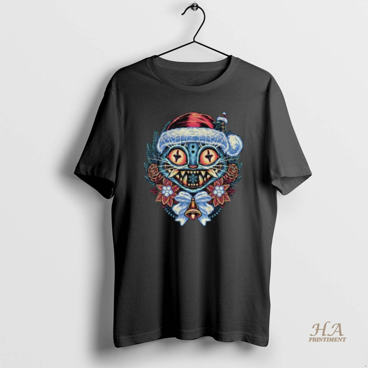 Official Derpy Tiger In A Santa Hat Art Kpop Demon Hunter Merry Christmas