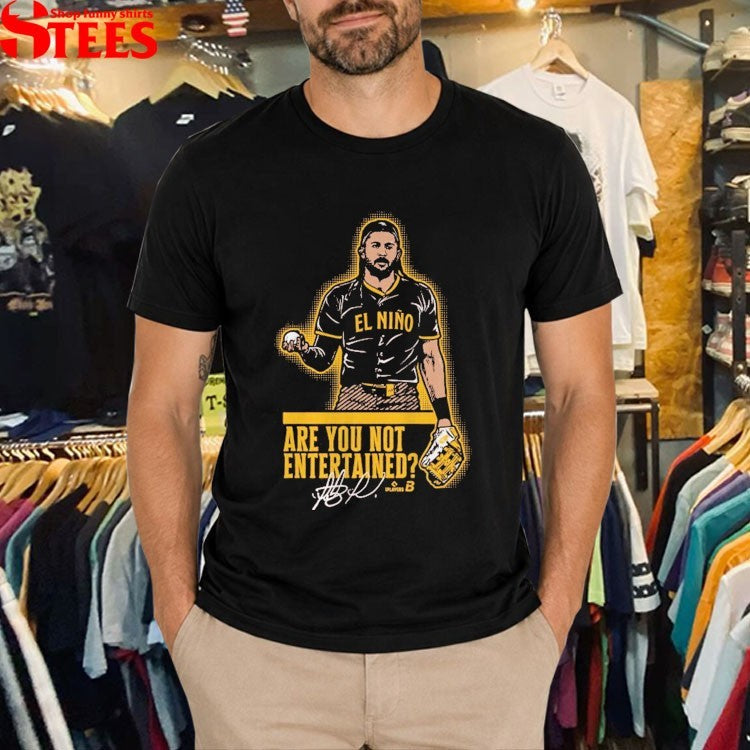 Fernando Tatis Jr El Nino Are You Not Entertained T-shirt