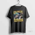 Official God Gives His Most Powerful Soldiers Autism Skeleton Graphic