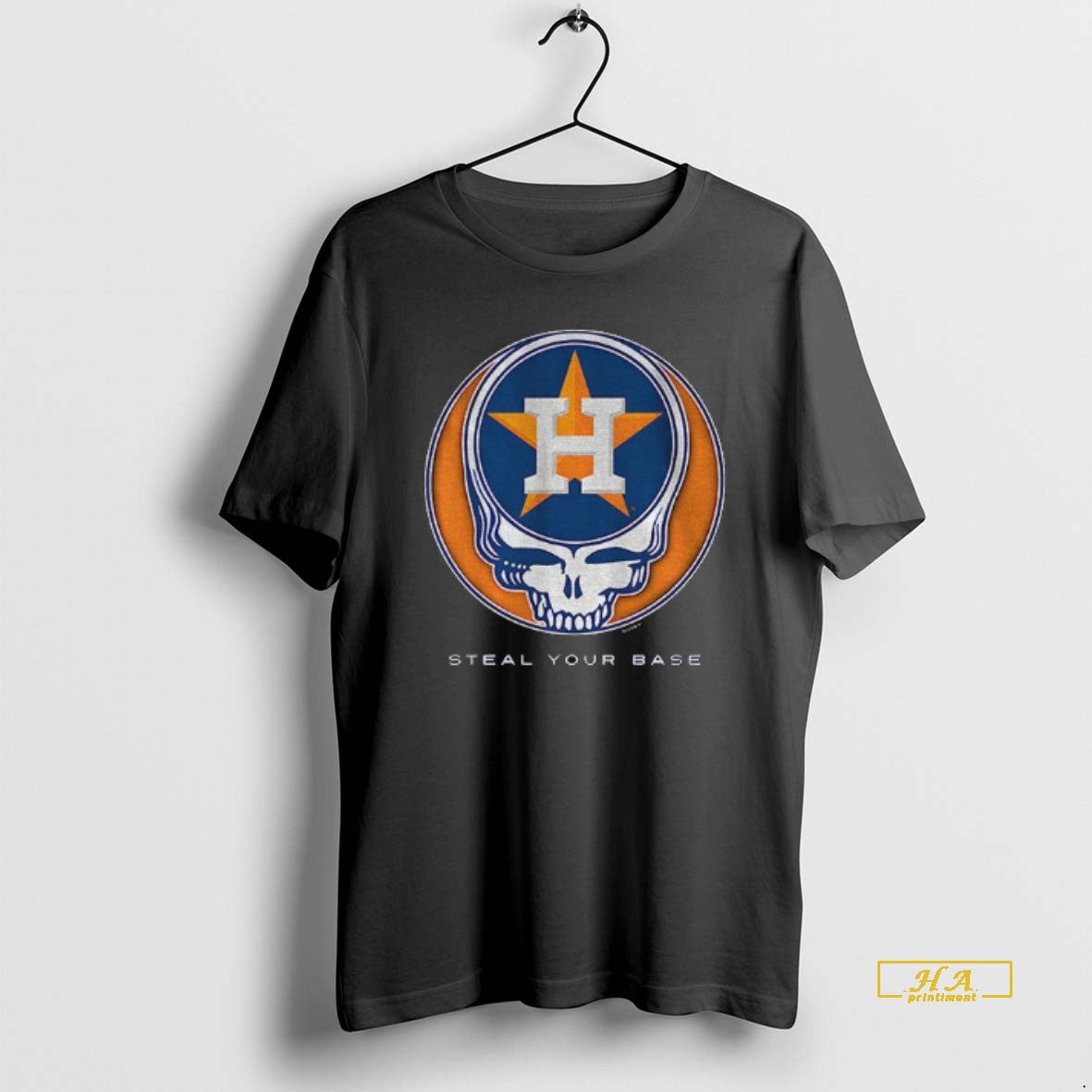 Official Houston Astros Steal Your Base Grateful Dead Skull Mlb