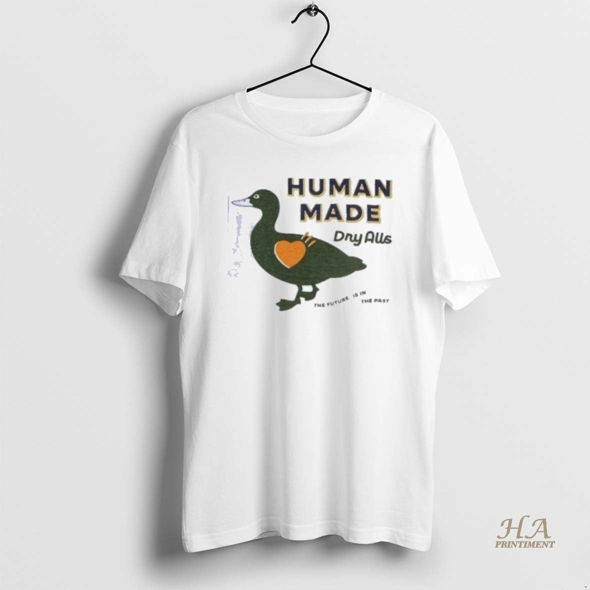 Official Human Made Dry Alls The Future Is In The Past Shirts