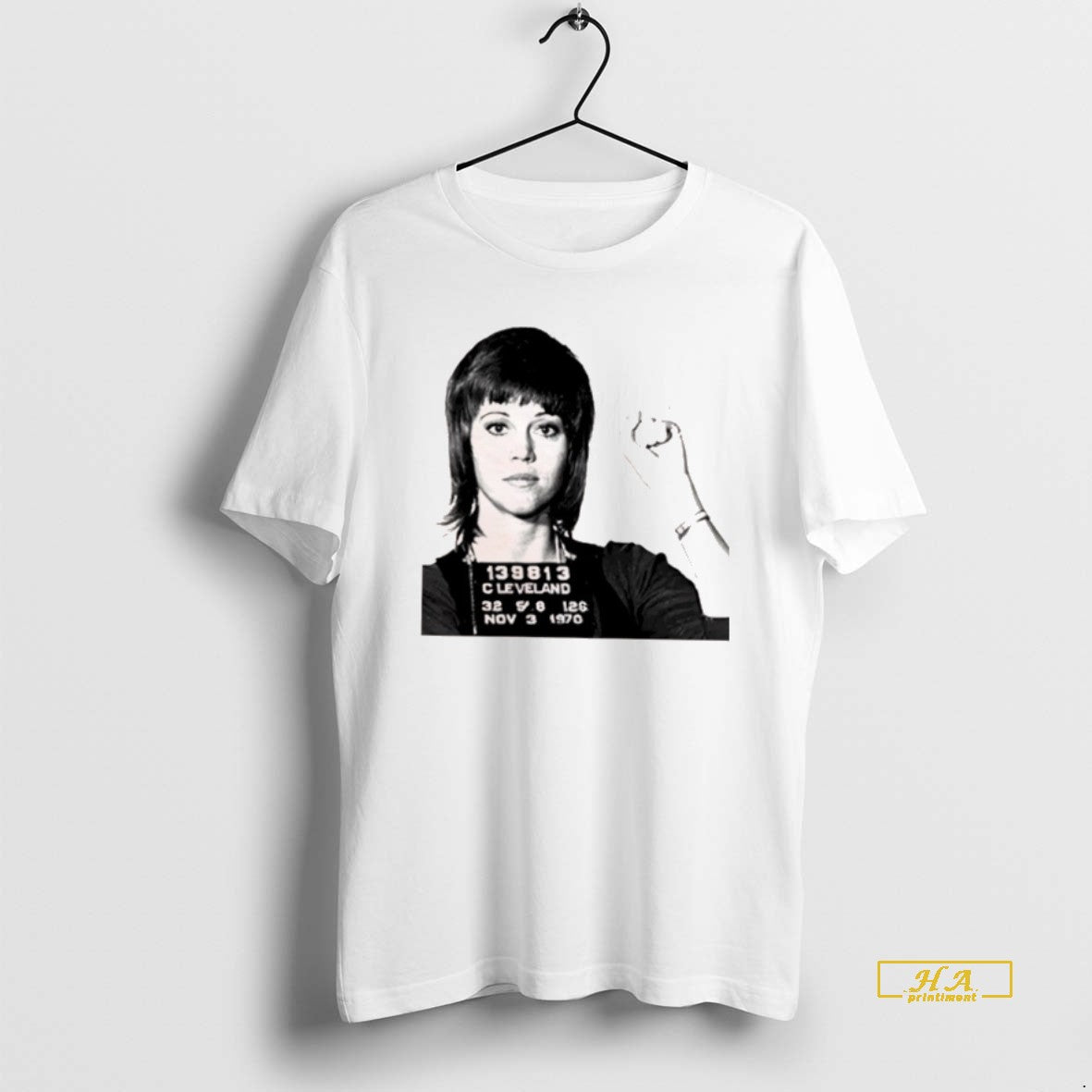 Official Jane Fonda Mugshot