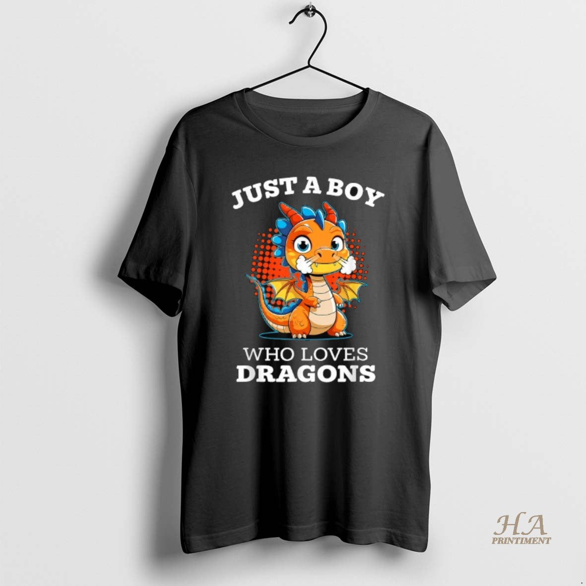 Official Just A Boy Who Loves Dragons Dragon