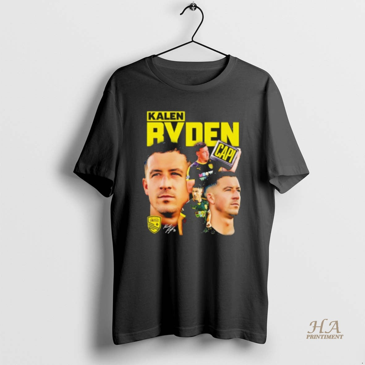 Official Kalen Ryden Capi New Mexico United Autographed Bootleg Vintage