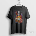 Official Legends Of Rock Collections Etc Colorful Guitar