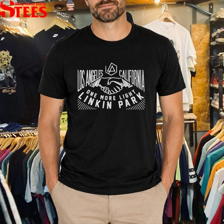 Linkin Park Light In Your Hands One More Light Hands T-shirts