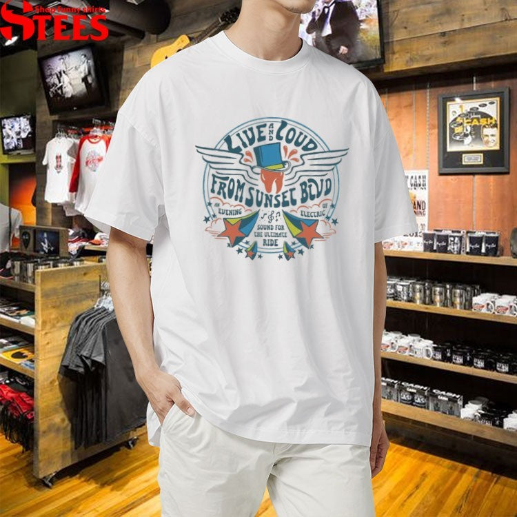 Live And Loud From Sunset Blvd Rock N Muppets T-shirts