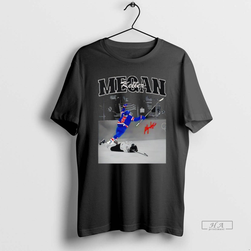 Official Megan Keller Usa Champion Hockey Signature